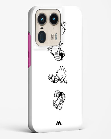 Calvin Hobbes Falling Hard Case Phone Cover (Motorola)