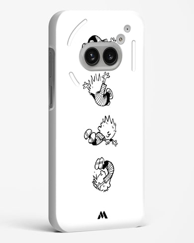 Calvin Hobbes Falling Hard Case Phone Cover (Nothing)