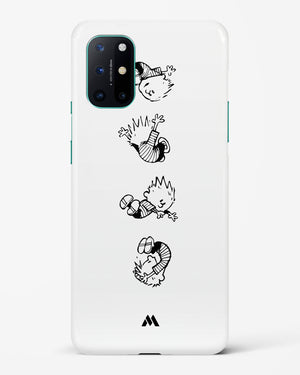 Calvin Hobbes Falling Hard Case Phone Cover-(OnePlus)