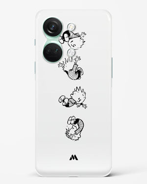 Calvin Hobbes Falling Hard Case Phone Cover-(OnePlus)