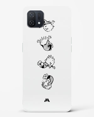 Calvin Hobbes Falling Hard Case Phone Cover (Oppo)