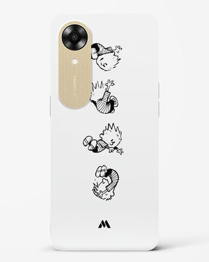 Calvin Hobbes Falling Hard Case Phone Cover (Oppo)