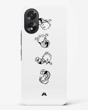 Calvin Hobbes Falling Hard Case Phone Cover (Oppo)