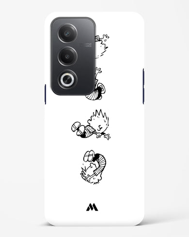 Calvin Hobbes Falling Hard Case Phone Cover (Oppo)