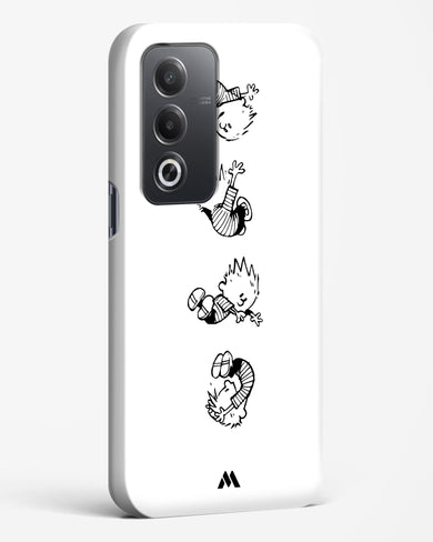 Calvin Hobbes Falling Hard Case Phone Cover (Oppo)