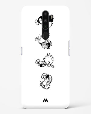 Calvin Hobbes Falling Hard Case Phone Cover (Oppo)
