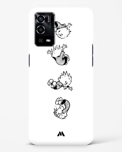 Calvin Hobbes Falling Hard Case Phone Cover (Oppo)