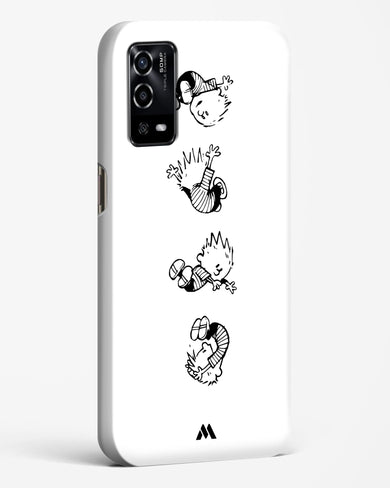 Calvin Hobbes Falling Hard Case Phone Cover (Oppo)