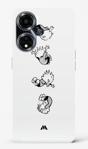 Calvin Hobbes Falling Hard Case Phone Cover (Oppo)