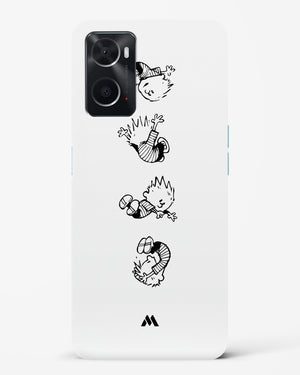 Calvin Hobbes Falling Hard Case Phone Cover-(Oppo)