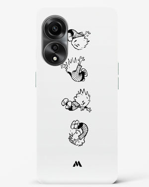 Calvin Hobbes Falling Hard Case Phone Cover (Oppo)