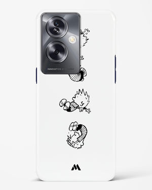 Calvin Hobbes Falling Hard Case Phone Cover (Oppo)