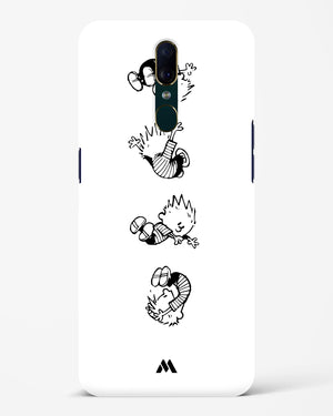 Calvin Hobbes Falling Hard Case Phone Cover (Oppo)