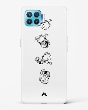 Calvin Hobbes Falling Hard Case Phone Cover-(Oppo)