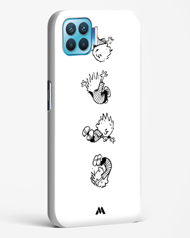 Calvin Hobbes Falling Hard Case Phone Cover (Oppo)