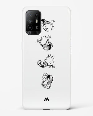 Calvin Hobbes Falling Hard Case Phone Cover (Oppo)
