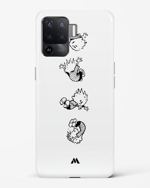 Calvin Hobbes Falling Hard Case Phone Cover-(Oppo)