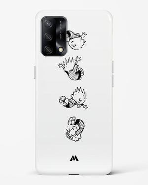 Calvin Hobbes Falling Hard Case Phone Cover (Oppo)