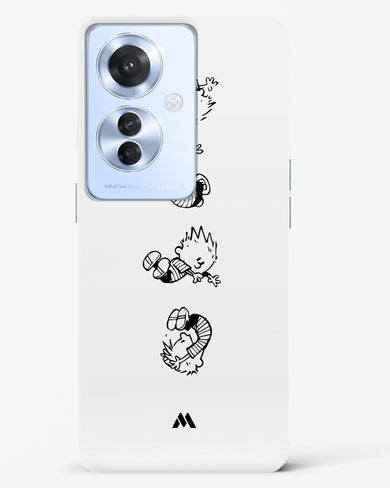 Calvin Hobbes Falling Hard Case Phone Cover (Oppo)