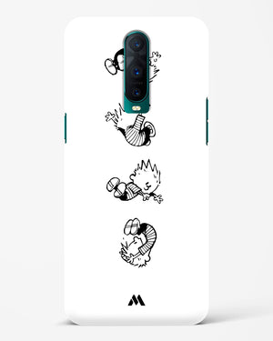 Calvin Hobbes Falling Hard Case Phone Cover (Oppo)