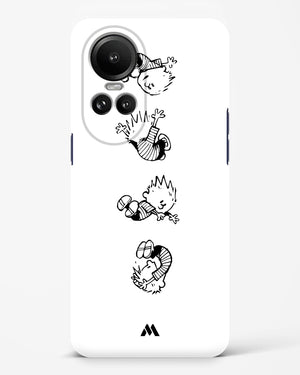 Calvin Hobbes Falling Hard Case Phone Cover (Oppo)