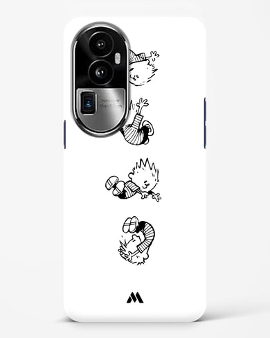 Calvin Hobbes Falling Hard Case Phone Cover (Oppo)