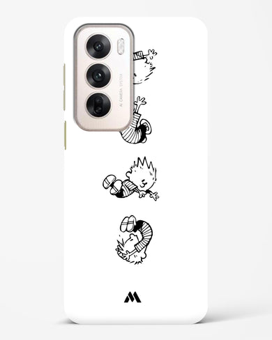 Calvin Hobbes Falling Hard Case Phone Cover (Oppo)