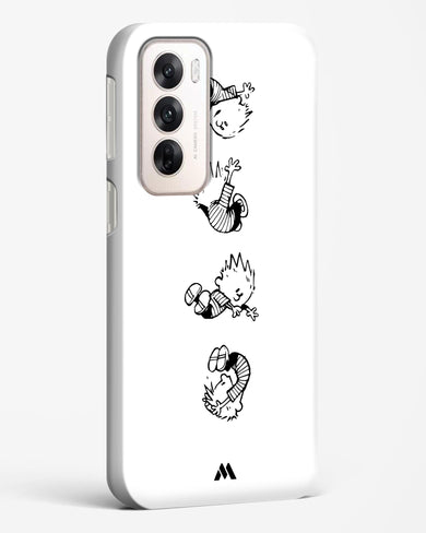 Calvin Hobbes Falling Hard Case Phone Cover (Oppo)