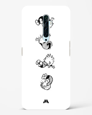 Calvin Hobbes Falling Hard Case Phone Cover (Oppo)