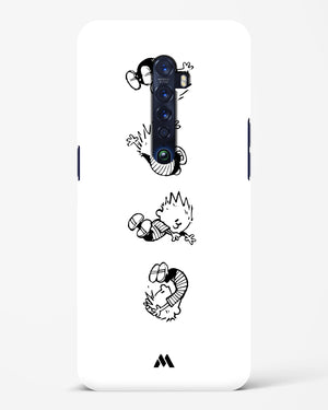 Calvin Hobbes Falling Hard Case Phone Cover (Oppo)
