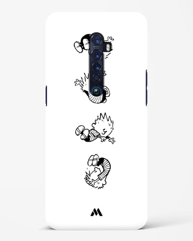 Calvin Hobbes Falling Hard Case Phone Cover (Oppo)