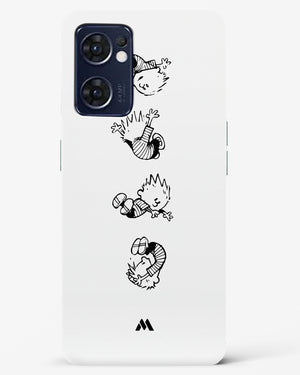 Calvin Hobbes Falling Hard Case Phone Cover (Oppo)