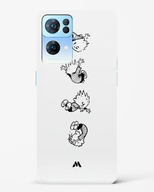 Calvin Hobbes Falling Hard Case Phone Cover (Oppo)