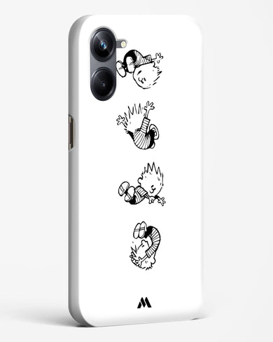 Calvin Hobbes Falling Hard Case Phone Cover (Realme)
