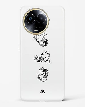 Calvin Hobbes Falling Hard Case Phone Cover (Realme)