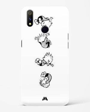 Calvin Hobbes Falling Hard Case Phone Cover (Realme)