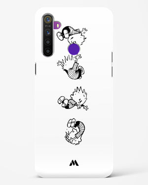 Calvin Hobbes Falling Hard Case Phone Cover (Realme)