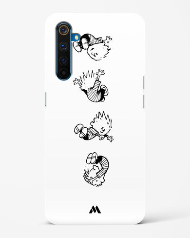 Calvin Hobbes Falling Hard Case Phone Cover (Realme)