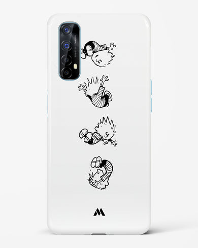 Calvin Hobbes Falling Hard Case Phone Cover (Realme)