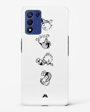 Calvin Hobbes Falling Hard Case Phone Cover-(Realme)