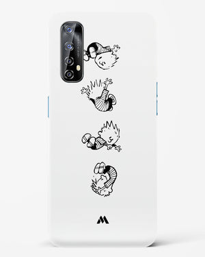 Calvin Hobbes Falling Hard Case Phone Cover (Realme)