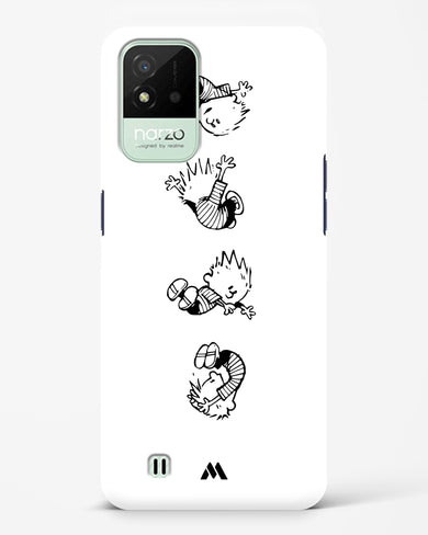 Calvin Hobbes Falling Hard Case Phone Cover (Realme)