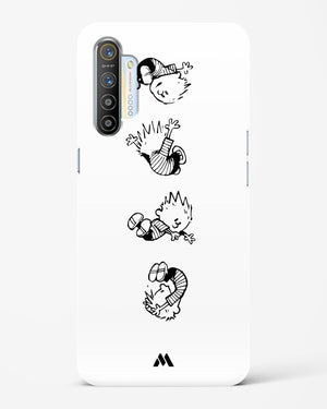 Calvin Hobbes Falling Hard Case Phone Cover (Realme)