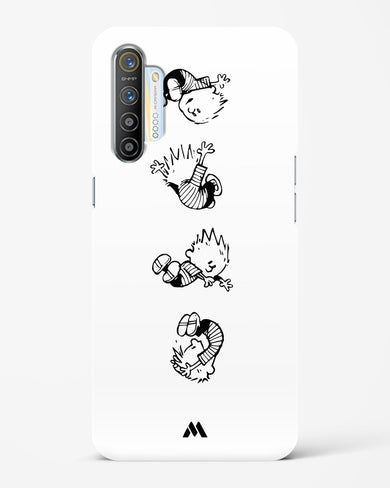 Calvin Hobbes Falling Hard Case Phone Cover (Realme)