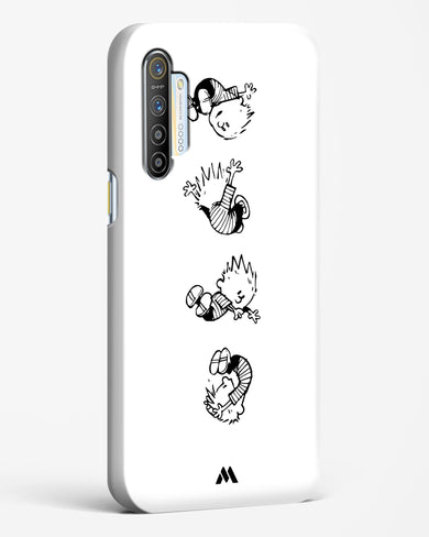 Calvin Hobbes Falling Hard Case Phone Cover (Realme)