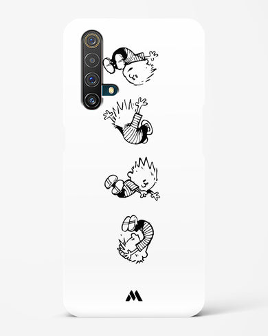 Calvin Hobbes Falling Hard Case Phone Cover (Realme)