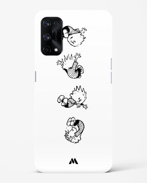 Calvin Hobbes Falling Hard Case Phone Cover (Realme)
