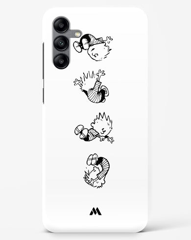 Calvin Hobbes Falling Hard Case Phone Cover-(Samsung)