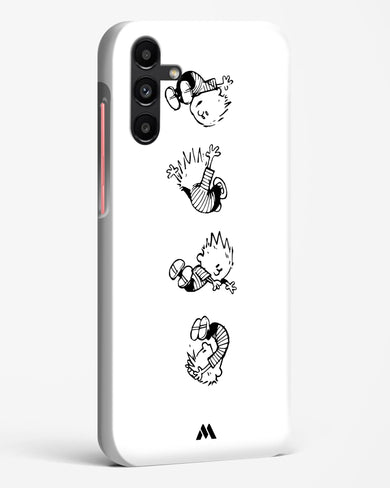 Calvin Hobbes Falling Hard Case Phone Cover-(Samsung)