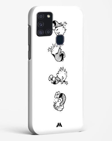 Calvin Hobbes Falling Hard Case Phone Cover-(Samsung)